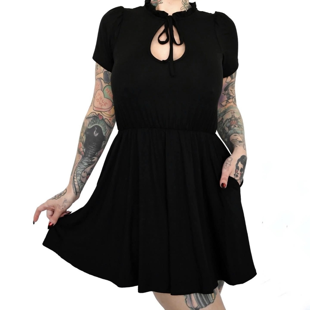 Foxblood Clementine Tea Dress - Large